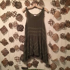 Free People Lace Trapeze Slip Dress Size S